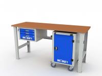 Стол рабочий стационарный WOKER PRO 10.1500