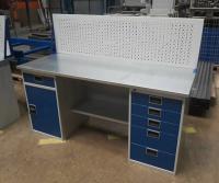 Синий верстак SMART 1760.4.S2.1-1