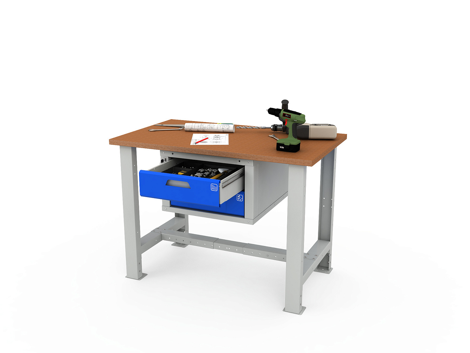 Стол рабочий стационарный WOKER PRO 05.1200