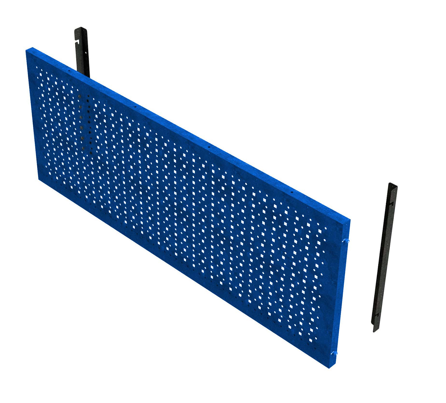 Комплект кронштейнов для крепления экрана на стену RAL7016