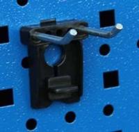 Крюк двойной L=38 мм, ширина 23,5 мм