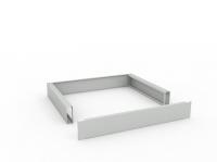 Цоколь со съемным фризом 100 мм ERGO ХМ