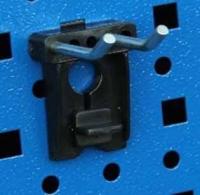 Крюк двойной L=38 мм, ширина 16,5 мм