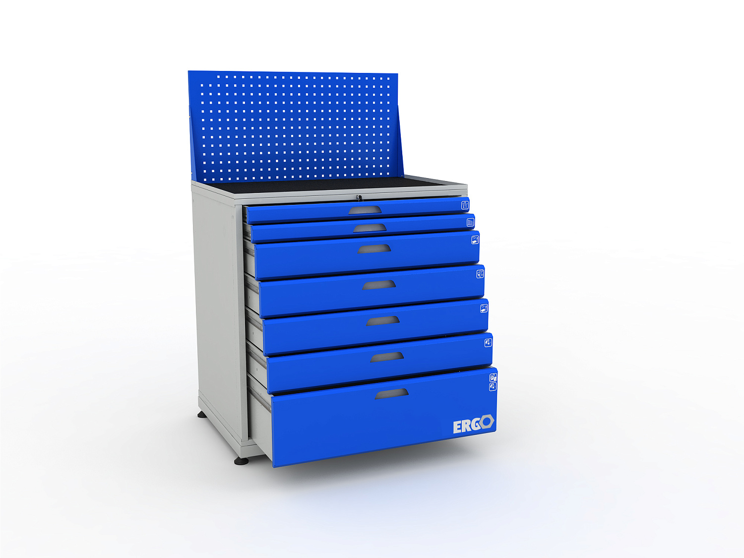 Тумба инструментальная ERGO XL 07.4