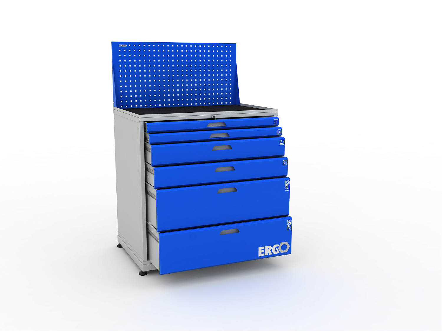 Тумба инструментальная ERGO XL 06.4