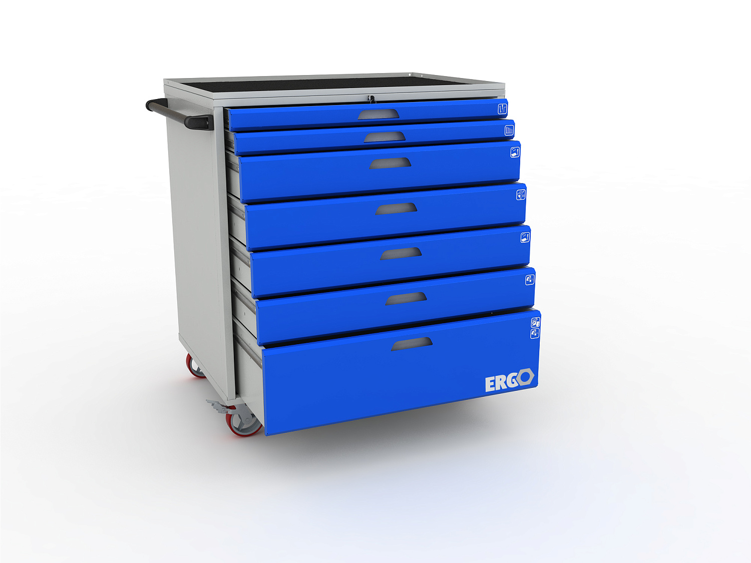 Тумба инструментальная ERGO XL 07.3