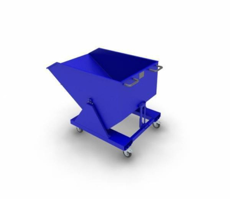 Контейнер для сбора стружки ТИП2 (450 л) RAL 5005