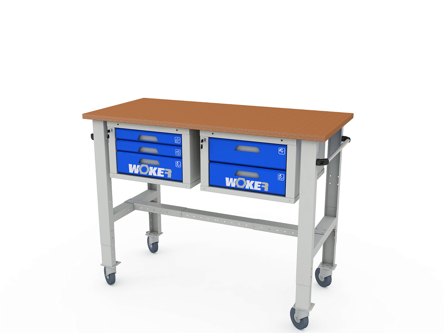 Стол рабочий мобильный WOKER PRO 04.1500