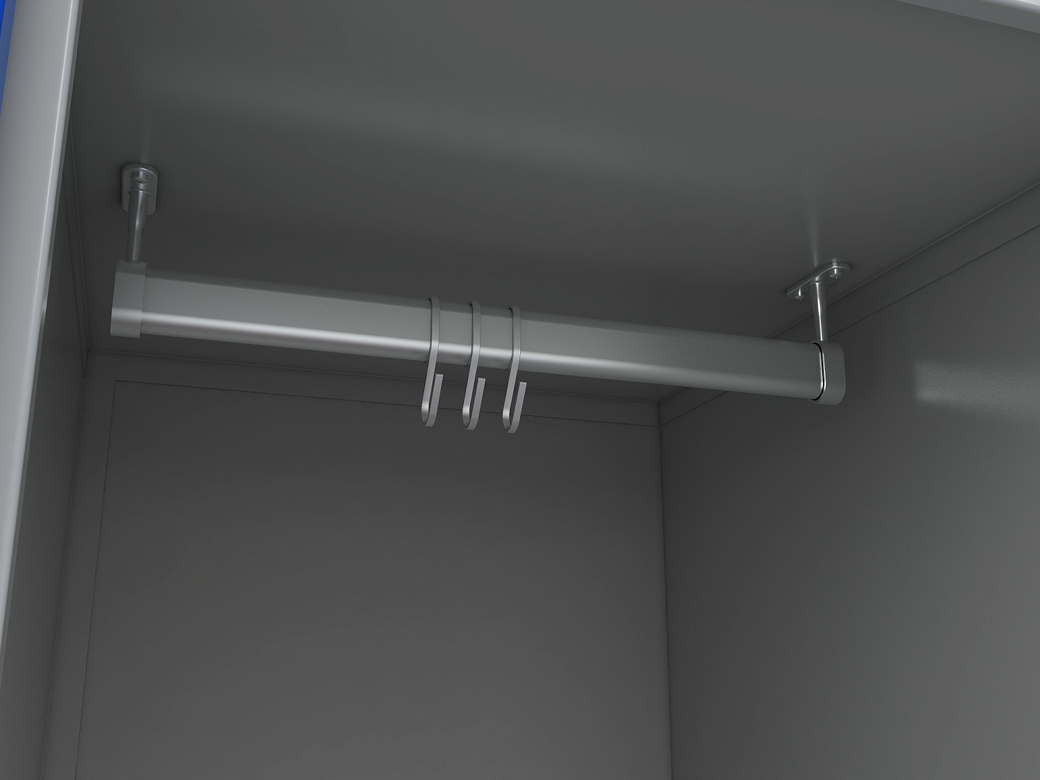 Шкаф гардеробный металлический COMFORT 2000/24 (800)