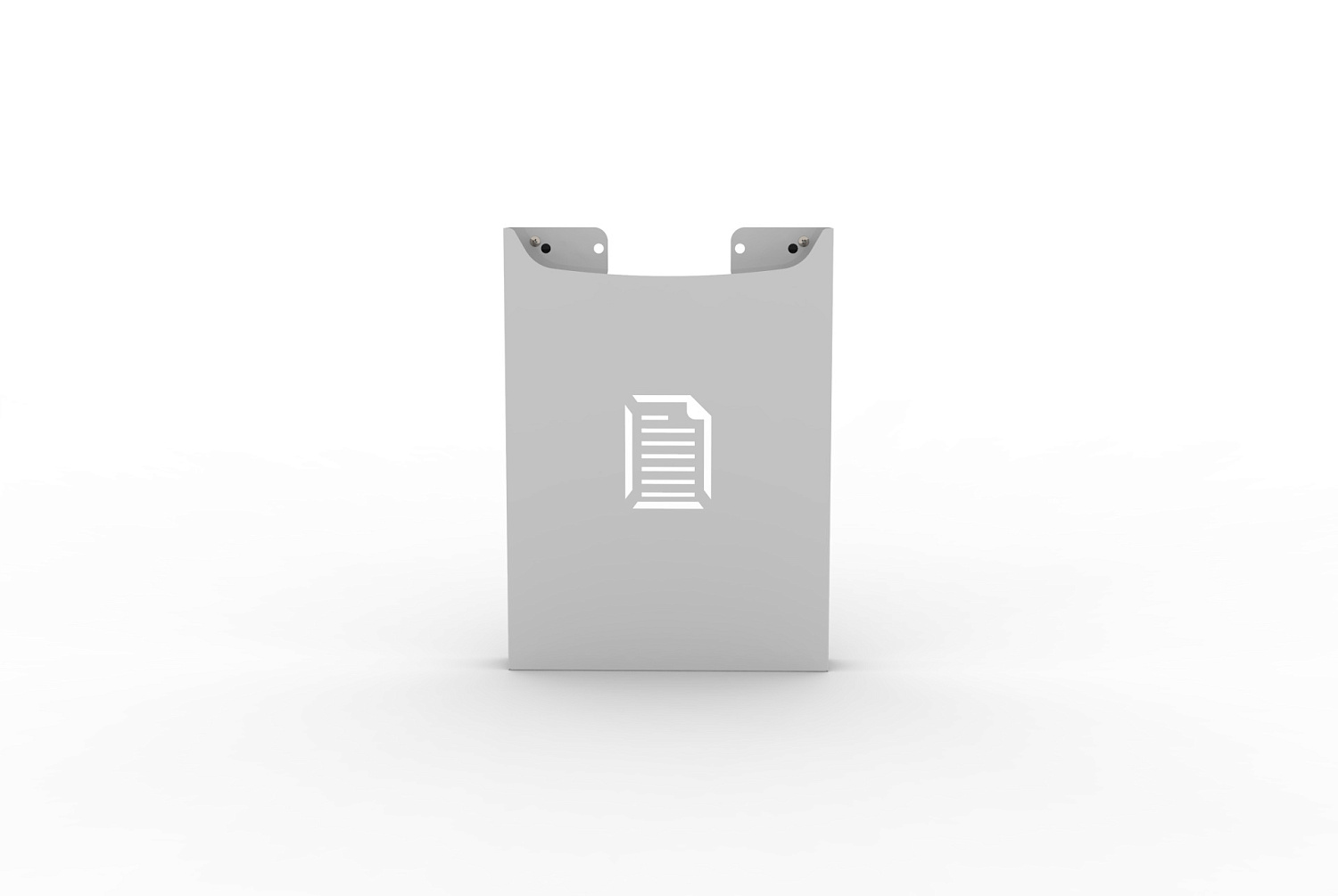 Карман для документов А4 (312х227х40) (RAL7046)+